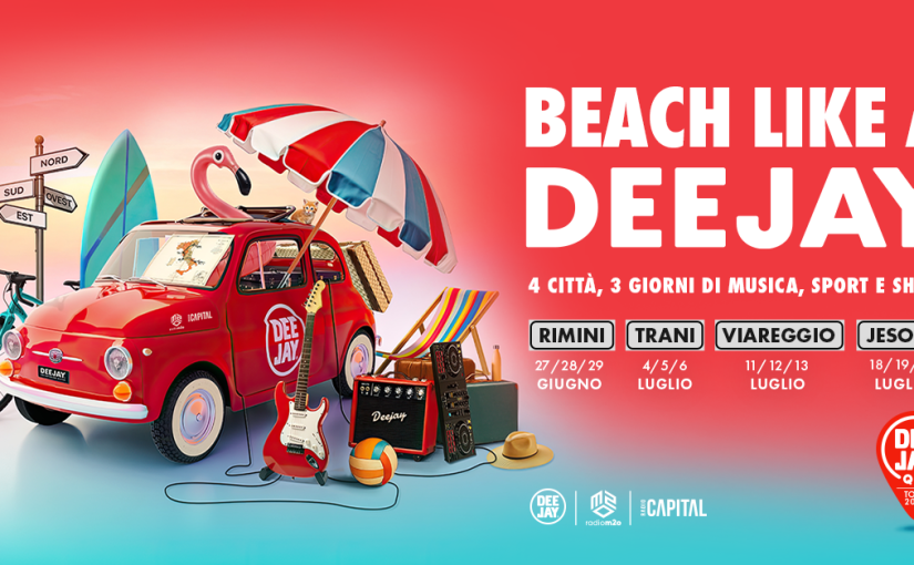 Cantine Maschio Porta il “Mini Prosecco. Maxi Party.” sulle Spiagge Italiane con “Beach Like a Deejay”